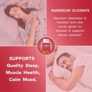 Gomitas de Glicinato de Magnesio OEM Sin Azúcar con Vitamina D y B6 para Adultos - Relajación Corporal, Sueño, Soporte para Huesos y Articulaciones, 2 Gomitas - Product Image 3