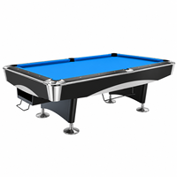 Table de billard professionnelle en ardoise de 7, 8 ou 9 pieds avec système de retour de billes – Prix usine