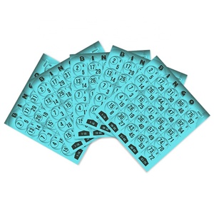 Cartes de Bingo Personnalisées Direct Usine – Impression Texte & Photo Personnalisée pour Jeux de Fête/Événementiels – Faible MOQ - Product Image 3