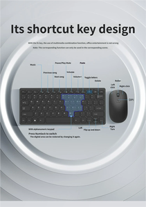 Fabricant OEM Clavier et Souris Sans Fil Clavier et Souris Sans Fil Pleine Taille pour Windows - Product Image 6