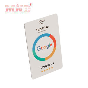 Google 검토 용 맞춤형 NFC 칩 소셜 미디어 플라스틱 명함 - Product Image 5