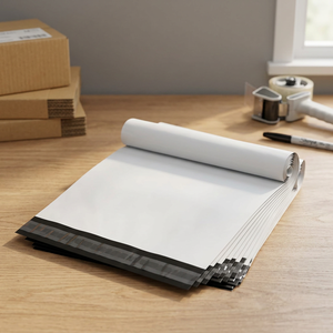 Sacs d'expédition et de livraison biodégradables et compostables en amidon de maïs PBAT PLA de la marque UKHI pour l'emballage de vêtements - Product Image 5