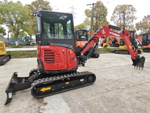 Mini-excavatrice d'occasion Yanmar Vio35 de 3,5 tonnes pour travaux en espace restreint, bon état, excavatrice Vio35 - Product Image 4