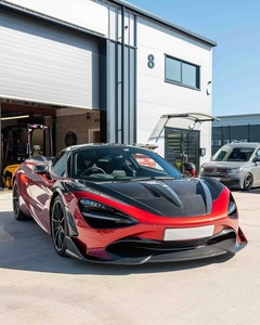 ฝากระโปรงคาร์บอนไฟเบอร์สำหรับ McLaren 720s รุ่น CT-style พร้อมแผ่นกันกระแทกฝากระโปรง - Product Image 2