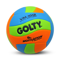 Ballon de volley-ball GOLTY VM-1012 taille 5, poids 260-280 g et circonférence 650-670 mm, cousu à la machine de haute qualité
