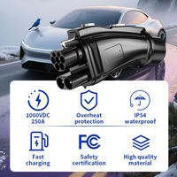 Adaptateur CCS2 vers CHAdeMO DC pour les Pays-Bas, convertisseur de protocole actif pour Nissan Leaf, à utiliser dans certains postes de recharge CCS