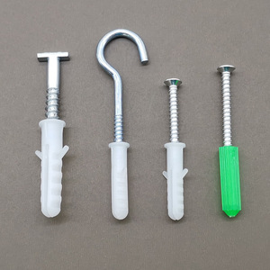 Hongzun Photo <b>Frame</b> Drywall Anchors T-Screw With Hook Plastic Expansion Screw For Light Hanger Standard Size - Product Image 2