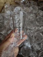Verre à shot incassable en plastique PC rigide de 1 oz avec logo personnalisé pour les fêtes et les événements