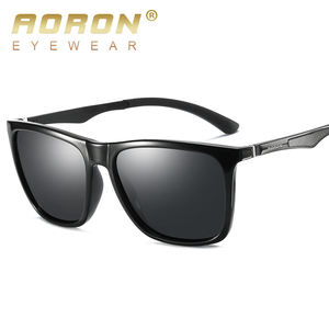 Aoron A536 Gafas de sol clásicas unisex Marco cuadrado de moda <span class=keywords><strong>Lentes</strong></span> polarizadas Gafas de sol Hombres Mujeres Marco de aluminio <span class=keywords><strong>Lentes</strong></span> TAC - Product Image 4