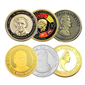 Herstellung von kundenspezifischen 3D-Metallfiguren Gedenkmünzen-Sammlungen Münz-Herausforderung mit individueller Form