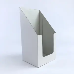 Custom Size Cardboard Corrugated Top Open Display Counter Box/Work Home Packing