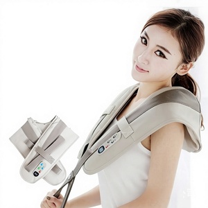 Venta al por mayor de fábrica: Nuevo chal de masaje infrarrojo caliente enchufable para masajeador de vértebras cervicales, instrumento multifuncional de masaje de cuello, regalo. - Product Image 1