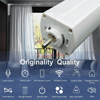 Motor de Cortina Inteligente Tuya Wifi/Zigbee BCM700D con Control Remoto Alexa para Casa Inteligente, Cortina Automática Inteligente