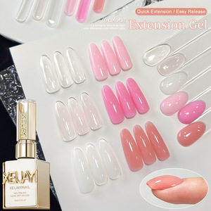 Nouveau Gel de Construction pour Ongles Rose Nude 6 Couleurs, Texture Riche, Soak Off UV LED, pour Extension et Construction, <span class=keywords><strong>Vernis</strong></span> Gel pour Nail Art - Product Image 3