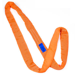 <span class=keywords><strong>10Ton</strong></span>容量1.5MまたはOEM長さ10Tポリエステルスリングラウンドベルト安全率8:1 7:1タイプ - Product Image 2