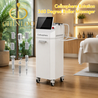 Nouvelle conception de machine de massage pour le remodelage corporel, drainage lymphatique à 360 degrés, rouleau à billes interne, perte de poids, beauté, resserrement de la peau