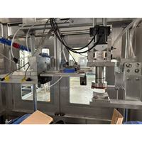 Machine de remplissage de liquides motorisée 5L entièrement automatique pour la production de boissons et l'emballage de sauce soja