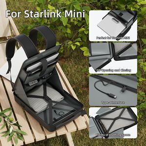 Outdoor Storage Backpack for Starlink <b>Mini</b> Shockproof Impact Resistant Organizer Starlink Gen3 <b>Mini</b> Shoulder Storage <b>Bag</b> - Product Image 5