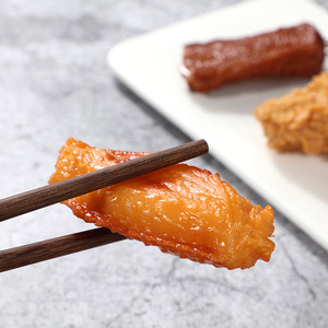 พวงกุญแจ/จี้กระเป๋า รูปอาหารจำลอง <span class=keywords><strong>ไก่</strong></span>ทอด บาร์บีคิว ทำจากพีวีซี บรรจุภัณฑ์แยกชิ้น - Product Image 3