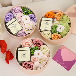Juego de Regalo de Velas Aromáticas con Aroma a Rosa Eterna, Caja de Jabones en Forma de Flor para el Día de San Valentín, Propuesta de Matrimonio - Nuevo Éxito de Ventas - Product Image 6