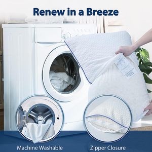 Tùy Chỉnh vụn Giường Bộ Nhớ Bọt Gối Gel Bộ Nhớ Bọt Gối Với Có Thể Giặt Có Thể Tháo Rời Bìa - Product Image 3