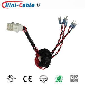 Cable Lan de red Cat6 de 8 pines personalizado, 90 180 grados, 26AWGX4P, cubierta protectora de moldeo por inyección de alambre, Cables de Control personalizados - Product Image 4