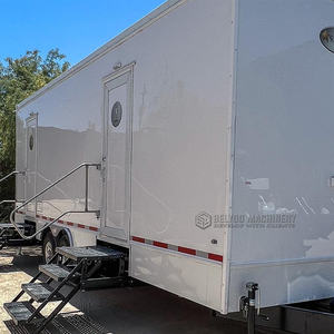 Douche musulmane portable Clips gratuits Voyeur salle de douche toilettes mobiles remorque de toilette portable extérieure - Product Image 4