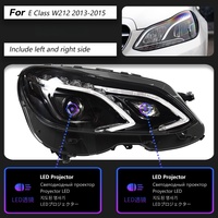 Applicable aux modèles Mercedes-Benz W212E 2010-2015 avec feux de jour LED mis à jour, clignotants, phares avant 12V 6000 lumens