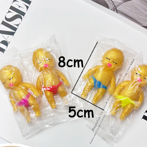 Juguetes Novedosos de la Fábrica Jincan, Juguetes Elásticos Rellenos de Arena Dorada TPR para Niños, Juguetes Antiestrés para Niños - Product Image 6