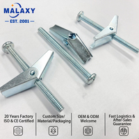 Vis d'expansion Malaxy en acier inoxydable, autotaraudeuse, à tête Phillips, zinguée, pour fixation de plaques de plâtre