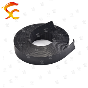 สายพานวัสดุ PU เคฟลาร์หรือเหล็กกล้า  สีดำ ความกว้าง 25 มม. รุ่น P1 P2 P3 P4 สายพานแบน P3-25MM สำหรับเครื่องออกกำลังกายวิ่ง - Product Image 5