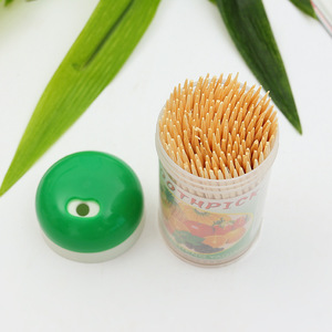 Bamboo Saint Natural Bamboo <b>Toothpicks</b> 2mm X 65mm Double Pointed Disposable For Home Hotel Restaurant Use - Product Image 2