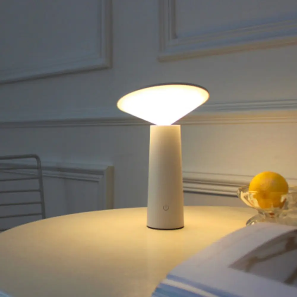 Modernes Luxus-Nachtlicht Kontakt kabellose Ladestation Restaurant Touch-Akku wiederaufladbare kabellose Led-Tischlampe