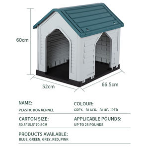 Outdoor Indoor <span class=keywords><strong>Multi</strong></span> Doors Atmungsaktive und wasch bare Kunststoff Hundehütte Nest Hund Katze Haustier Käfig Haustier Zwinger - Product Image 6