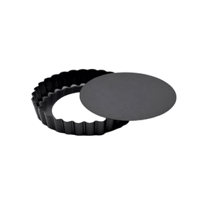 <span class=keywords><strong>Moule</strong></span> à <span class=keywords><strong>tarte</strong></span> en acier au carbone antiadhésif à fond amovible <span class=keywords><strong>Moule</strong></span> à <span class=keywords><strong>tarte</strong></span> à la pomme <span class=keywords><strong>Moule</strong></span> à quiche avec fond amovible - Product Image 4