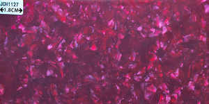 แผ่นอะซิเตทไข่มุกแดงสีม่วงหวีแว่นตาวัสดุตัดด้วยเลเซอร์ - Product Image 4