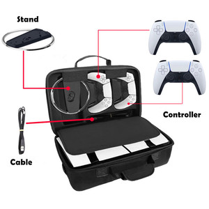 Thiết Kế Mới Trò Chơi Giao Diện Điều Khiển Túi Cho PS5 Mỏng Xử Lý Phụ Kiện Bảo Vệ Lưu Trữ Túi Cầm Tay Mang Theo Túi Máy Chủ Trường Hợp Khó khăn - Product Image 2
