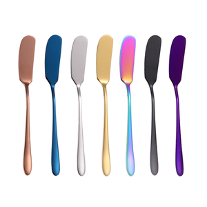 Mayorista Cubiertos Vajilla Acero Inoxidable Mantequilla <span class=keywords><strong>Cuchillo</strong></span> Postre Pastel Tostada - Product Image 2