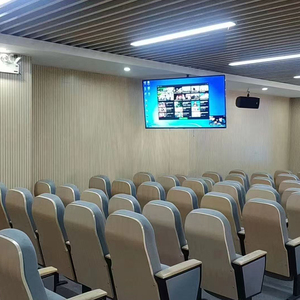 Sillas de Auditorio con Marco Metálico de Diseño Moderno y Tablero Plegable para Teatro, Cine y Escuela, Venta al Por Mayor - Product Image 3