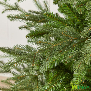 <span class=keywords><strong>Sapin</strong></span> de Noël artificiel de 210 cm en <span class=keywords><strong>sapin</strong></span> Nobilis, aiguilles mélangées PE/PVC haut de gamme, grand <span class=keywords><strong>sapin</strong></span> de Noël, personnalisation OEM disponible en gros - Product Image 4