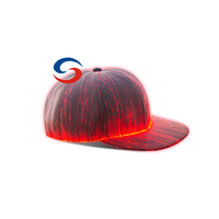 Casquette de baseball lumineuse rechargeable |   Casquette à panneau LED personnalisée pour événements promotionnels et sports de plein air