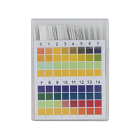 Bandelettes de test de pH 0-14 en gros, papier indicateur pour urine et salive, kits de test d'acidité et d'alcalinité, papier de test de l'eau, test de l'acide et de l'alcalin, 100 bandelettes