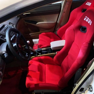 Bọc ghế xe đua thể thao sợi carbon đỏ EDDYSTAR khuyến mãi nóng, bộ an toàn 5 điểm - Product Image 5