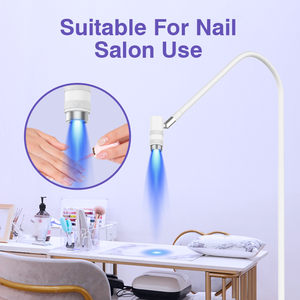 Pegamento para extensión de pestañas LED UV de 6W, pegamento UV, luz de curado, pestañas postizas, interruptor de pie para injerto, lámpara de pie - Product Image 5