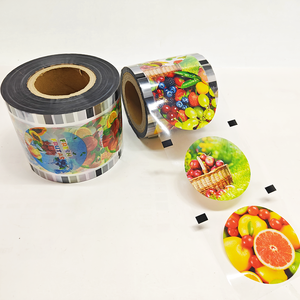 <span class=keywords><strong>Film</strong></span> en rouleau pour sceller les gobelets en plastique et <span class=keywords><strong>aluminium</strong></span>, avec logo personnalisé imprimé, en PP, PET, PE, à décollement facile, pour thé Boba Bubo - Product Image 4