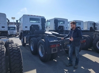 Camion tracteur Sinotruk HOWO 371 6x4 d'occasion, fiabilité éprouvée, moteur WD615, avec boîte de vitesses, moteur et pompe, pour le marché africain
