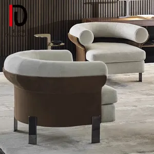 Modern Minimalist Design Floor Armrest Single Sofa Chair Modern High Back Armrest Lounge Furniture