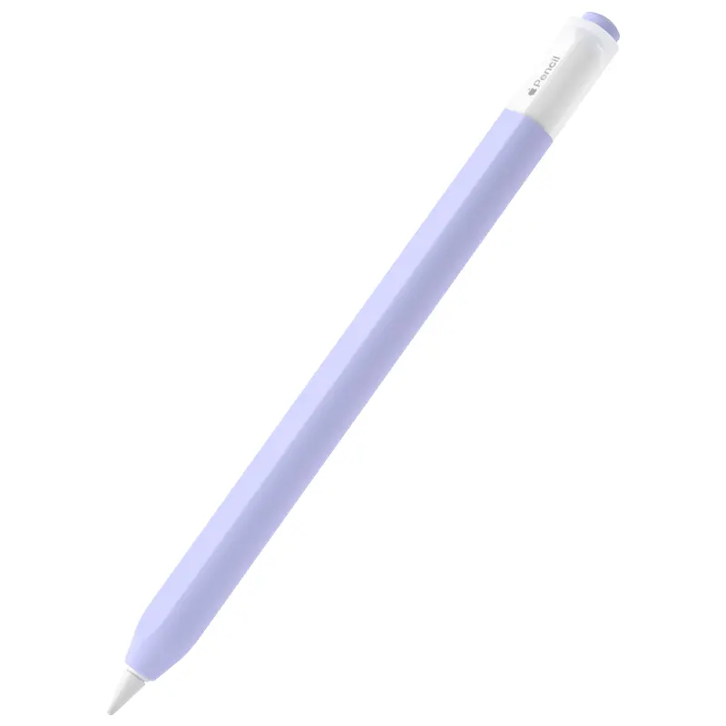 غلاف من السيليكون الناعم مقسم لكتابة أقلام آبل Usb C 3Rd Gen غطاء قلم اللمس للأقلام اللوحية حامل قبضة القلم بالسعة