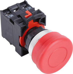 Nueva Serie ONPOW26-11M, Interruptor de Botón Pulsador Tipo Hongo de 22 mm, Fácil de Desmontar - Product Image 2