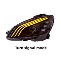 Pour Mercedes-Benz Classe C W204, ensemble de phares améliorés, style Maybach, projecteurs LED, feux de jour, 12V